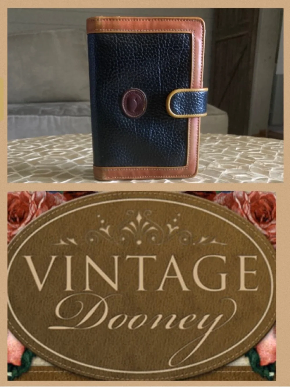 Dooney & Bourke All-Weather Leather (AWL) Vintage Organizer/ Agenda